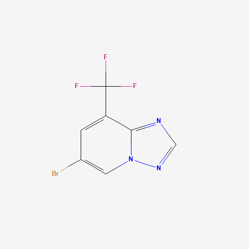 6-Bromo-8-(trifluoromethyl)-[1,2,4]triazolo[1,5-a]pyridine