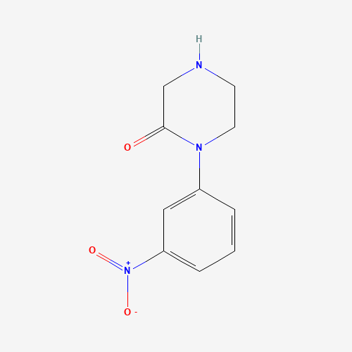 1-(3-Nitrophenyl)piperazin-2-one