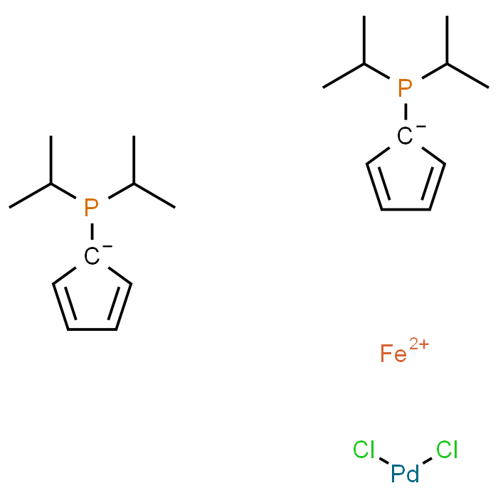 (1,1'-Bis(diisopropylphosphino)ferrocene)dichloropalladium