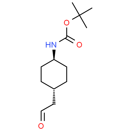 tert-Butyl (trans-4-(2-oxoethyl)cyclohexyl)carbamate