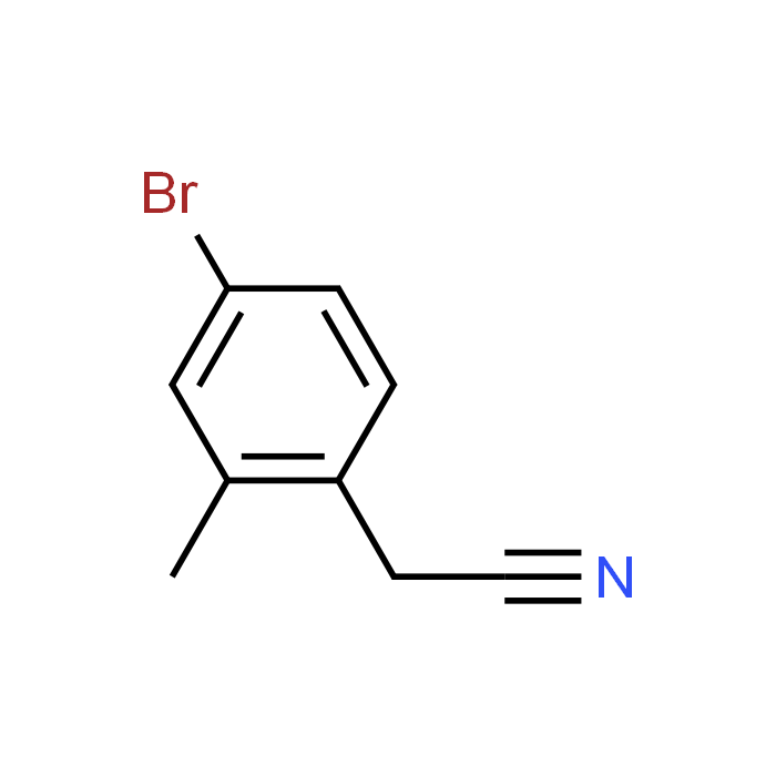 2-(4-Bromo-2-methylphenyl)acetonitrile