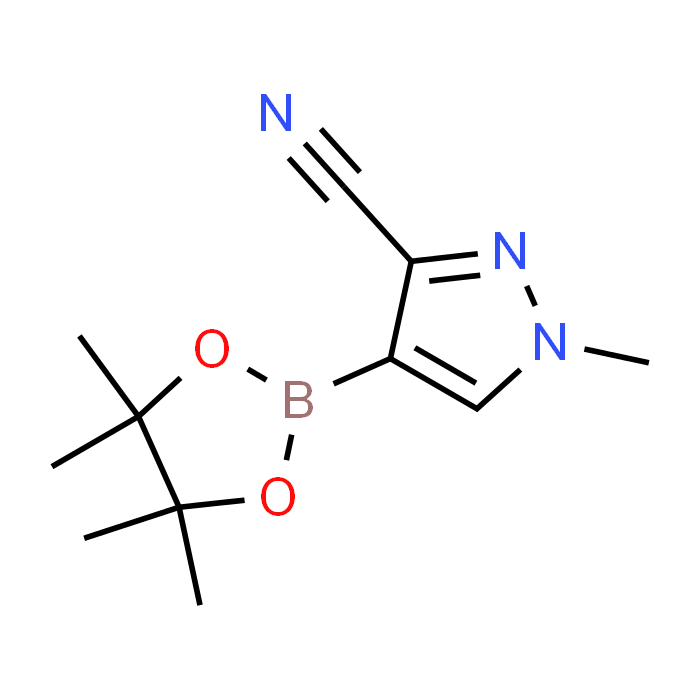 1-Methyl-4-(4,4,5,5-tetramethyl-1,3,2-dioxaborolan-2-yl)-1H-pyrazole-3-carbonitrile