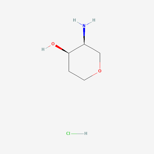 (3S,4R)-3-Aminotetrahydro-2H-pyran-4-ol hydrochloride