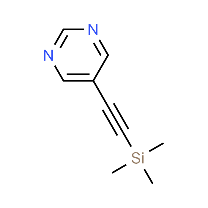 5-((Trimethylsilyl)ethynyl)pyrimidine