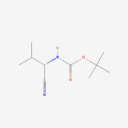 (S)-tert-Butyl (1-cyano-2-methylpropyl)carbamate