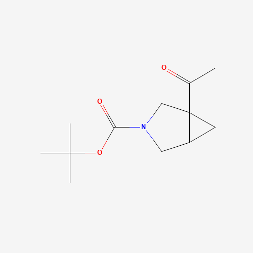 tert-Butyl 1-acetyl-3-azabicyclo[3.1.0]hexane-3-carboxylate