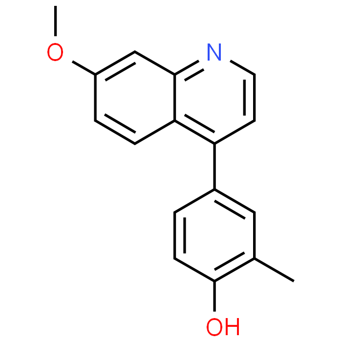 4-(7-Methoxyquinolin-4-yl)-2-methylphenol