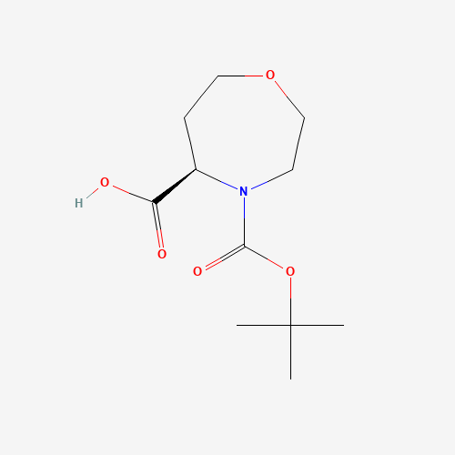 (5R)-4-tert-Butoxycarbonyl-1,4-oxazepane-5-carboxylic acid