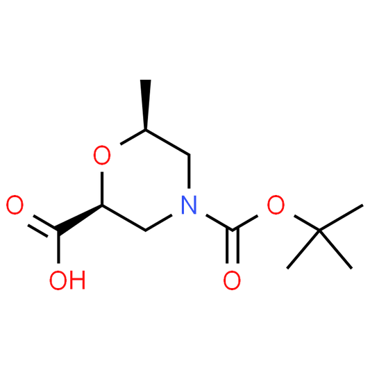 (2S,6S)-4-(tert-Butoxycarbonyl)-6-methylmorpholine-2-carboxylic acid