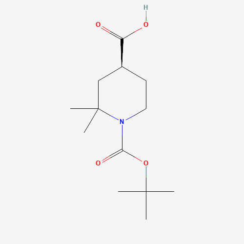 (S)-1-(tert-Butoxycarbonyl)-2,2-dimethylpiperidine-4-carboxylic acid