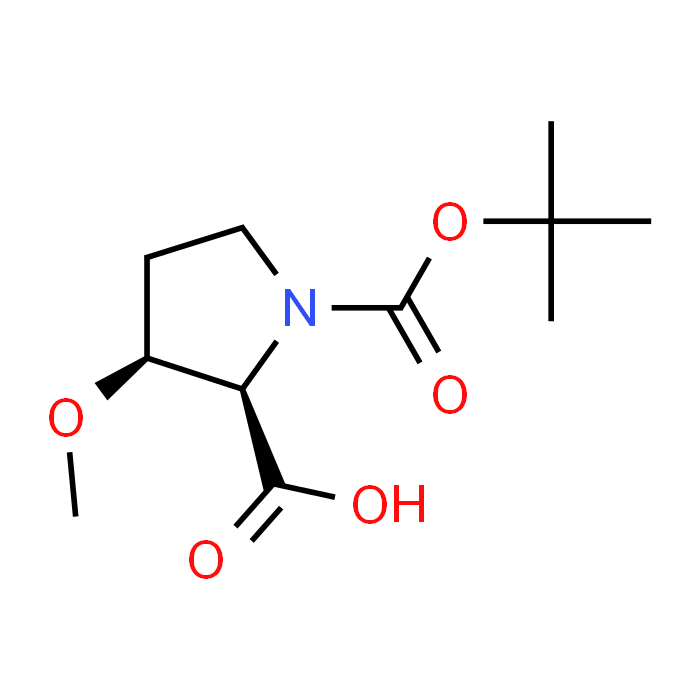 (2R,3S)-1-[(tert-Butoxy)carbonyl]-3-methoxypyrrolidine-2-carboxylic acid