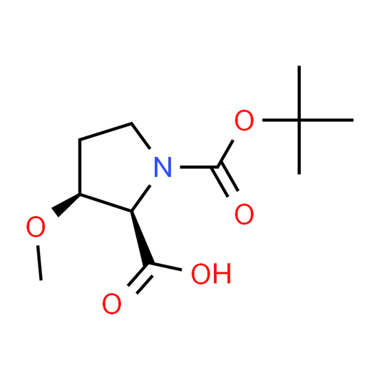 (2R,3S)-1-[(tert-Butoxy)carbonyl]-3-methoxypyrrolidine-2-carboxylic acid