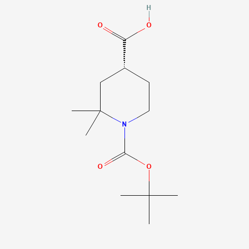(R)-1-(tert-Butoxycarbonyl)-2,2-dimethylpiperidine-4-carboxylic acid