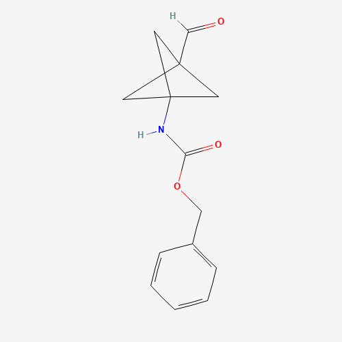 benzyl N-{3-formylbicyclo[1.1.1]pentan-1-yl}carbamate