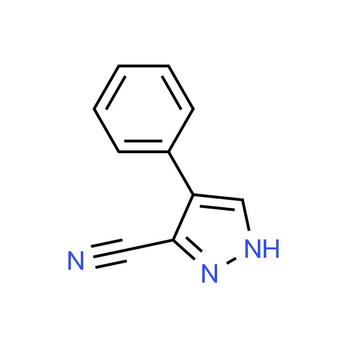 4-Phenyl-1H-pyrazole-3-carbonitrile