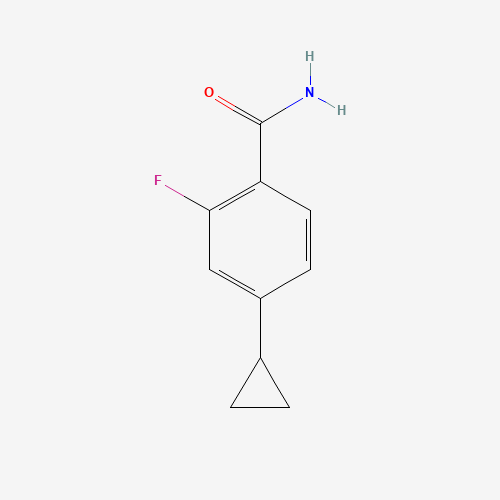 4-Cyclopropyl-2-fluorobenzamide