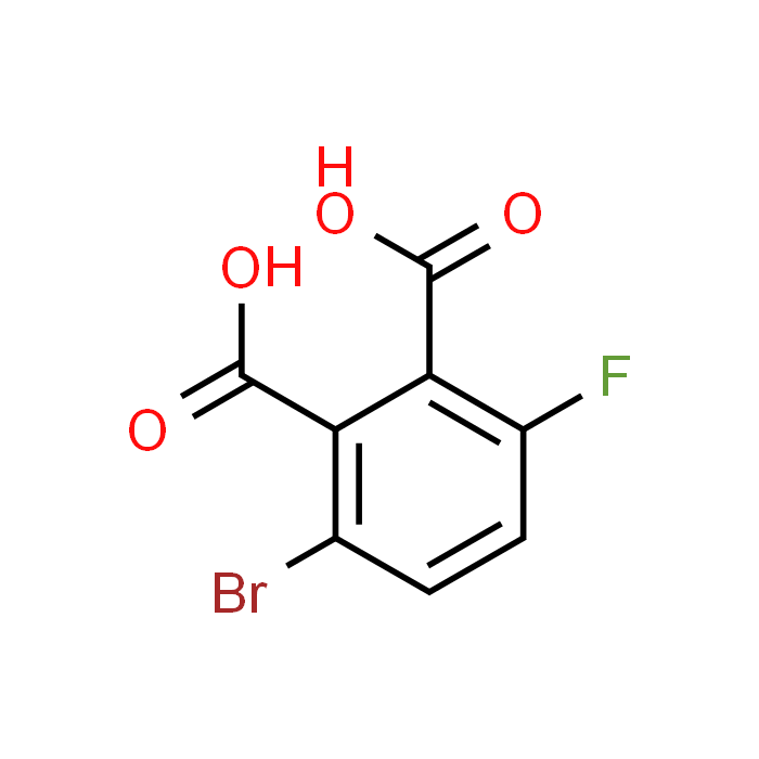 3-Bromo-6-fluorophthalic acid - Achmem
