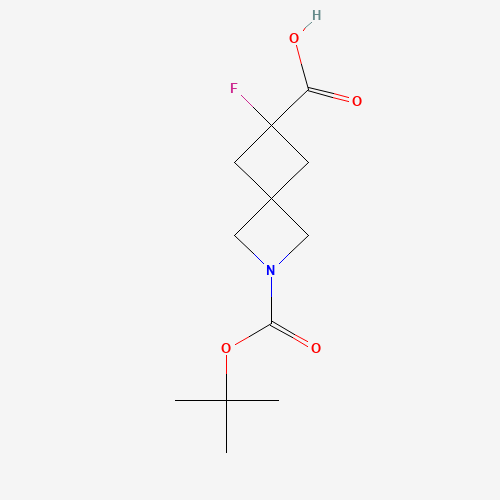 2-[(tert-Butoxy)carbonyl]-6-fluoro-2-azaspiro[3.3]heptane-6-carboxylic acid