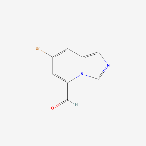 7-bromoimidazo[1,5-a]pyridine-5-carbaldehyde