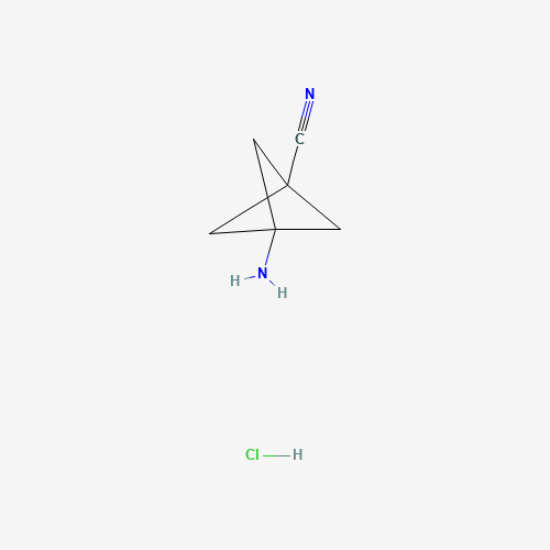3-Aminobicyclo[1.1.1]pentane-1-carbonitrile hydrochloride