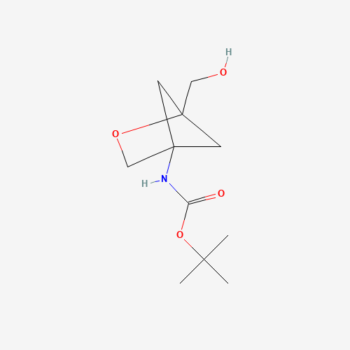 tert-butyl N-[1-(hydroxymethyl)-2-oxabicyclo[2.1.1]hexan-4-yl]carbamate