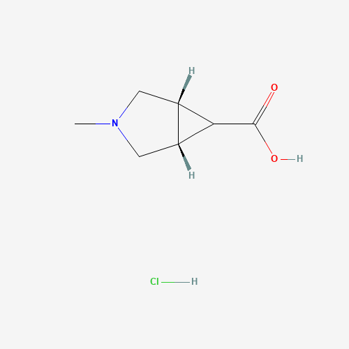 (1R,5S)-3-Methyl-3-azabicyclo[3.1.0]hexane-6-carboxylic acid hydrochloride
