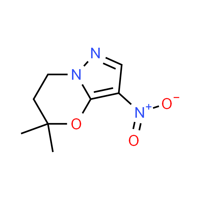 5,5-Dimethyl-3-nitro-6,7-dihydro-5H-pyrazolo[5,1-b][1,3]oxazine