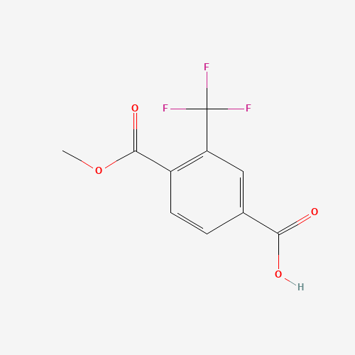 4-(Methoxycarbonyl)-3-(trifluoromethyl)benzoic acid