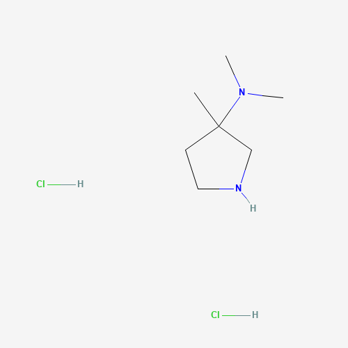 N,N,3-Trimethylpyrrolidin-3-amine dihydrochloride
