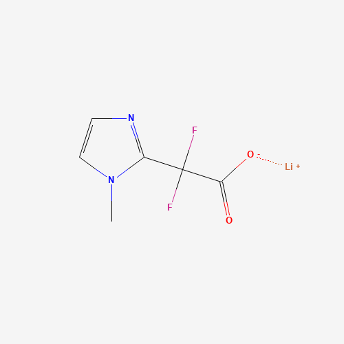 Lithium 2,2-difluoro-2-(1-methyl-1H-imidazol-2-yl)acetate