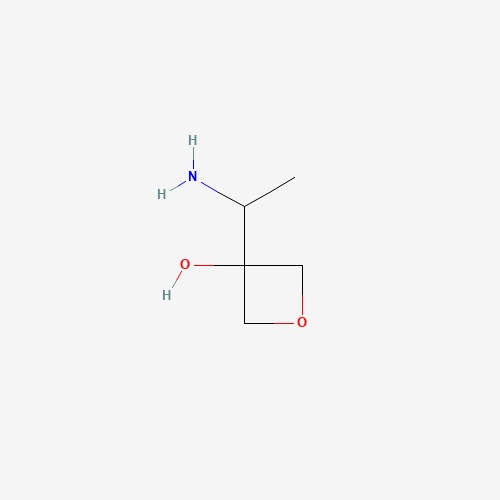 3-(1-Aminoethyl)oxetan-3-ol