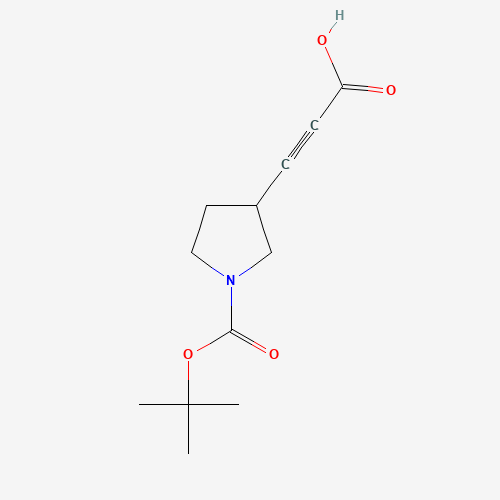 3-(1-(tert-Butoxycarbonyl)pyrrolidin-3-yl)propiolic acid