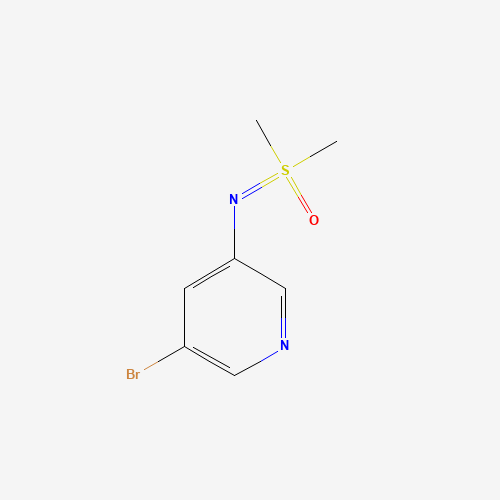 ((5-Bromopyridin-3-yl)imino)dimethyl-l6-sulfanone