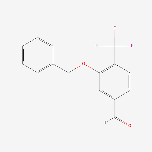 3-(Benzyloxy)-4-(trifluoromethyl)benzaldehyde