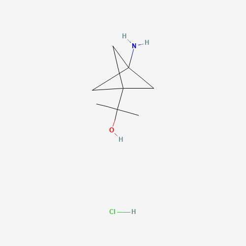 2-(3-Aminobicyclo[1.1.1]pentan-1-yl)propan-2-ol hydrochloride