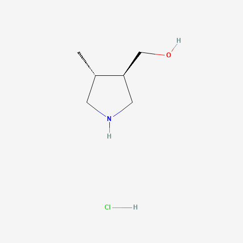 ((3R,4R)-4-Methylpyrrolidin-3-yl)methanol hydrochloride