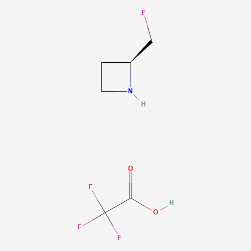 (2S)-2-(fluoromethyl)azetidine; trifluoroacetic acid