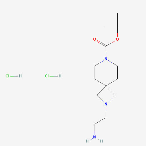tert-butyl 2-(2-aminoethyl)-2,7-diazaspiro[3.5]nonane-7-carboxylate 2HCl