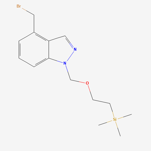 4-(Bromomethyl)-1-((2-(trimethylsilyl)ethoxy)methyl)-1H-indazole - Achmem