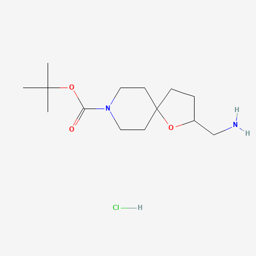 tert-Butyl 2-(aminomethyl)-1-oxa-8-azaspiro[4.5]decane-8-carboxylate hydrochloride