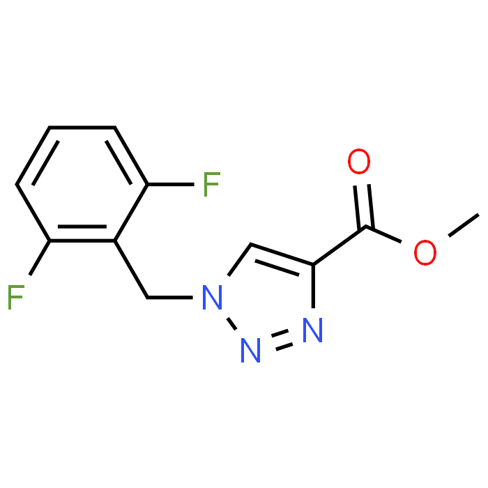 Methyl 1-(2,6-difluorobenzyl)-1H-1,2,3-triazole-4-carboxylate