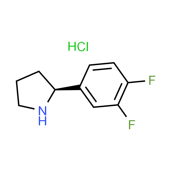 (S)-2-(3,4-Difluorophenyl)pyrrolidine hydrochloride