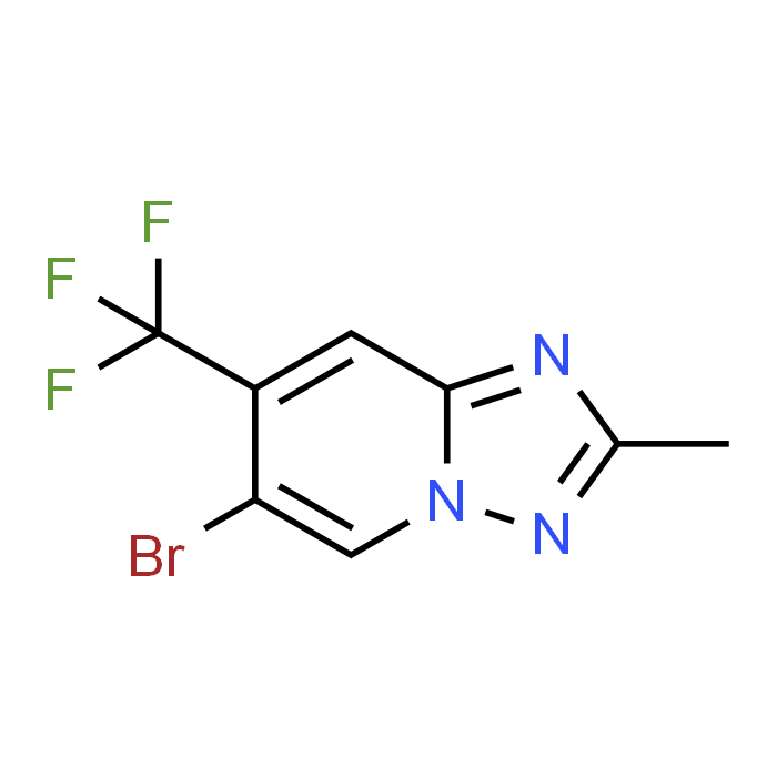 6-Bromo-2-methyl-7-(trifluoromethyl)-[1,2,4]triazolo[1,5-a]pyridine
