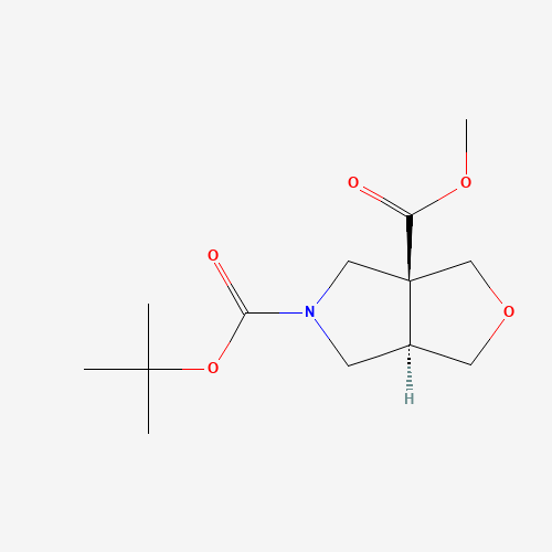 CIS-5-TERT-BUTYL 3A-METHYL TETRAHYDRO-1H-FURO[3,4-C]PYRROLE-3A,5(3H)-DICARBOXYLATE