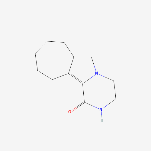 3,4,8,9,10,11-Hexahydro-2H-cyclohepta[3,4]pyrrolo[1,2-a]pyrazin-1(7H)-one