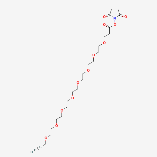 Propargyl-PEG8-NHS ester