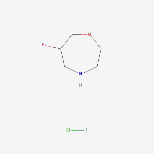 6-Fluoro-1,4-oxazepane hydrochloride