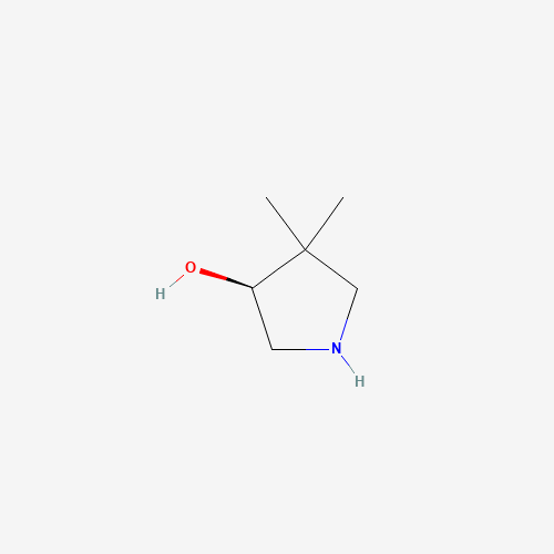 (3S)-4,4-Dimethylpyrrolidin-3-ol