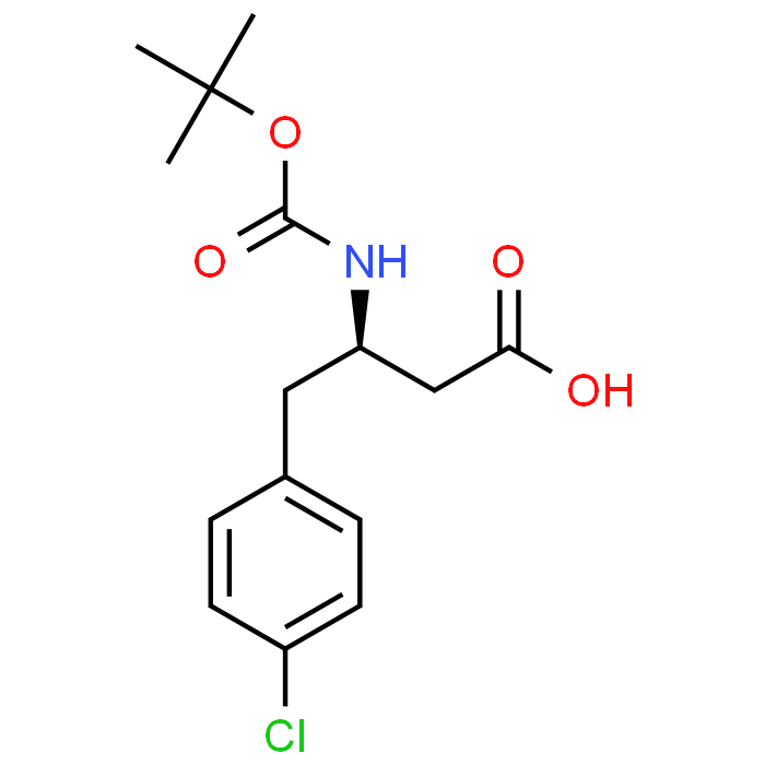 (R)-3-((tert-Butoxycarbonyl)amino)-4-(4-chlorophenyl)butanoic acid