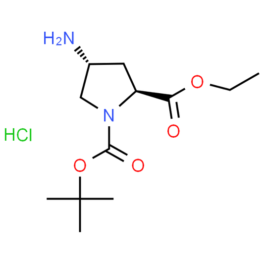 (2S,4R)-1-tert-Butyl 2-ethyl 4-aminopyrrolidine-1,2-dicarboxylate hydrochloride